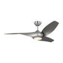 52" Ceiling Fan<br /><span style="color:#4AB0CE;">Entrega: 4-10 dias en USA</span><br /><span style="color:#4AB0CE;font-size:60%;">PREGUNTE POR ENTREGA EN PANAMA</span><br />Collection: Topan Smart 52 LED<br />Finish: Brushed Steel