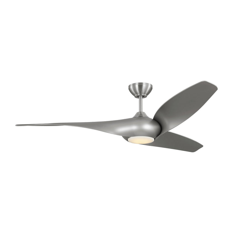 60" Ceiling Fan<br /><span style="color:#4AB0CE;">Entrega: 4-10 dias en USA</span><br /><span style="color:#4AB0CE;font-size:60%;">PREGUNTE POR ENTREGA EN PANAMA</span><br />Collection: Topan Smart 60 LED<br />Finish: Brushed Steel