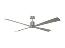 72" Ceiling Fan<br /><span style="color:#4AB0CE;">Entrega: 4-10 dias en USA</span><br /><span style="color:#4AB0CE;font-size:60%;">PREGUNTE POR ENTREGA EN PANAMA</span><br />Collection: Launceton 72<br />Finish: Brushed Steel