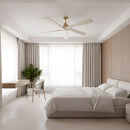 Visual Comfort Fan - 5ASPR70BBSWWO - 70" Ceiling Fan - Aspen 70 - Burnished Brass