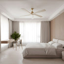 Visual Comfort Fan - 5ASPR70BBSWWO - 70" Ceiling Fan - Aspen 70 - Burnished Brass