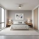Generation Lighting - 3ERHR32BSD - 32"Ceiling Fan - Era 32 Hugger LED - Brushed Nickel