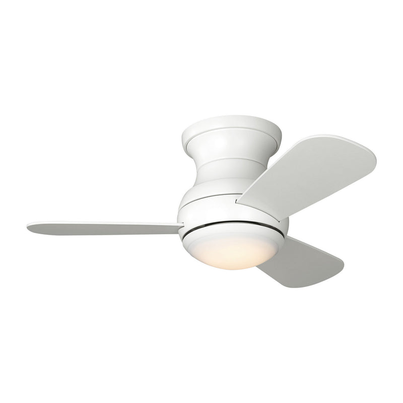 32"Ceiling Fan<br /><span style="color:#4AB0CE;">Entrega: 4-10 dias en USA</span><br /><span style="color:#4AB0CE;font-size:60%;">PREGUNTE POR ENTREGA EN PANAMA</span><br />Collection: Orbis 32 Hugger LED<br />Finish: Matte White