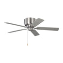 52"Ceiling Fan<br /><span style="color:#4AB0CE;">Entrega: 4-10 dias en USA</span><br /><span style="color:#4AB0CE;font-size:60%;">PREGUNTE POR ENTREGA EN PANAMA</span><br />Collection: Linden 52 Hugger<br />Finish: Brushed Steel