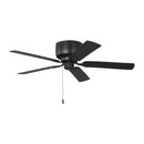52"Ceiling Fan<br /><span style="color:#4AB0CE;">Entrega: 4-10 dias en USA</span><br /><span style="color:#4AB0CE;font-size:60%;">PREGUNTE POR ENTREGA EN PANAMA</span><br />Collection: Linden 52 Hugger<br />Finish: Midnight Black