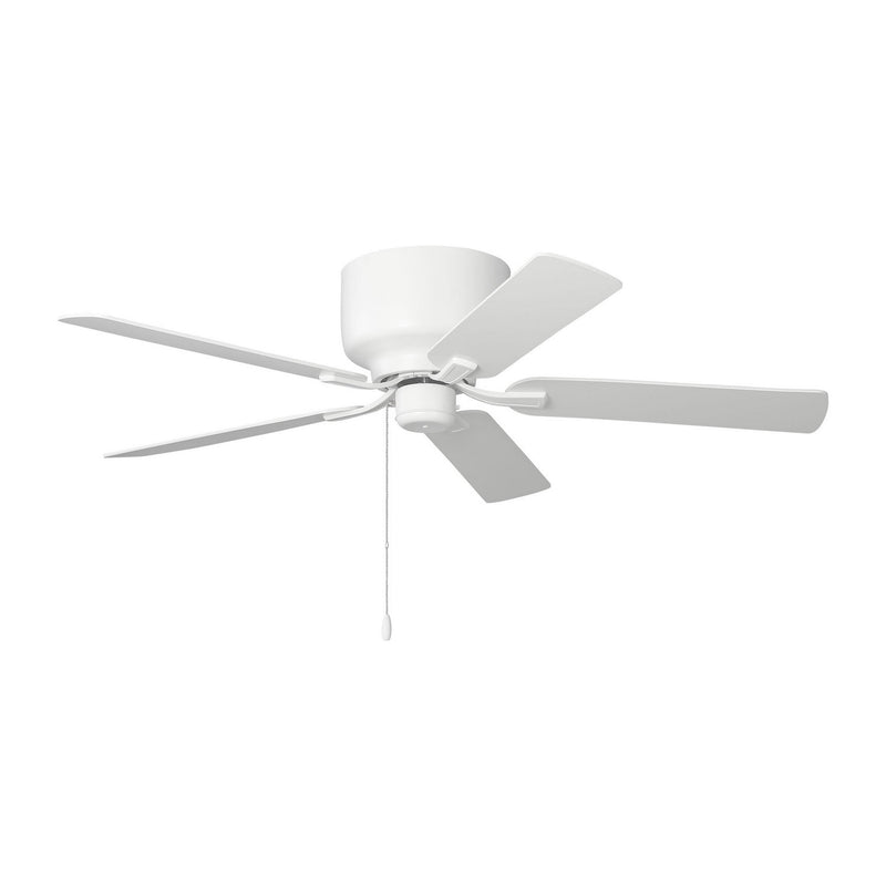 52"Ceiling Fan<br /><span style="color:#4AB0CE;">Entrega: 4-10 dias en USA</span><br /><span style="color:#4AB0CE;font-size:60%;">PREGUNTE POR ENTREGA EN PANAMA</span><br />Collection: Linden 52 Hugger<br />Finish: Matte White