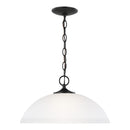 Generation Lighting - 6516501-112 - One Light Pendant - Geary - Midnight Black