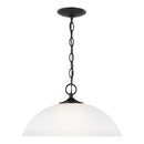 Generation Lighting - 6516501-112 - One Light Pendant - Geary - Midnight Black