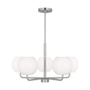 Generation Lighting - GLC1055EN3/BS - Five Light Chandelier - Rory - Brushed Steel