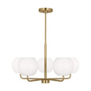 Generation Lighting - GLC1055EN3/SB - Five Light Chandelier - Rory - Satin Bronze