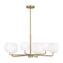 Six Light Chandelier<br /><span style="color:#4AB0CE;">Entrega: 4-10 dias en USA</span><br /><span style="color:#4AB0CE;font-size:60%;">PREGUNTE POR ENTREGA EN PANAMA</span><br />Collection: Rory<br />Finish: Satin Bronze