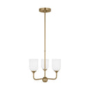 Generation Lighting - GLC1073EN3/SB - Three Light Chandelier - Emile - Satin Bronze