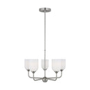 Generation Lighting - GLC1085EN3/BS - Five Light Chandelier - Emile - Brushed Steel