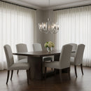 Generation Lighting - GLC1145BS - Five Light Chandelier - Miles - Brushed Nickel