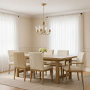 Generation Lighting - GLC1153SB - Three Light Chandelier - Miles - Satin Brass
