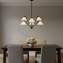 Generation Lighting - GLC1255MBK - Chandelier - Werley - Midnight Black