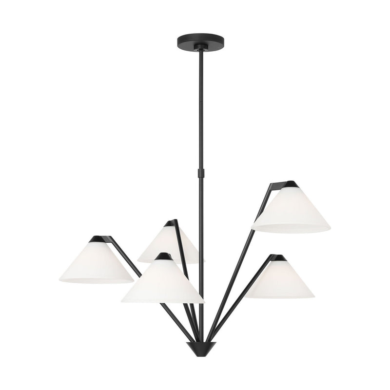 Chandelier<br /><span style="color:#4AB0CE;">Entrega: 4-10 dias en USA</span><br /><span style="color:#4AB0CE;font-size:60%;">PREGUNTE POR ENTREGA EN PANAMA</span><br />Collection: Werley<br />Finish: Midnight Black