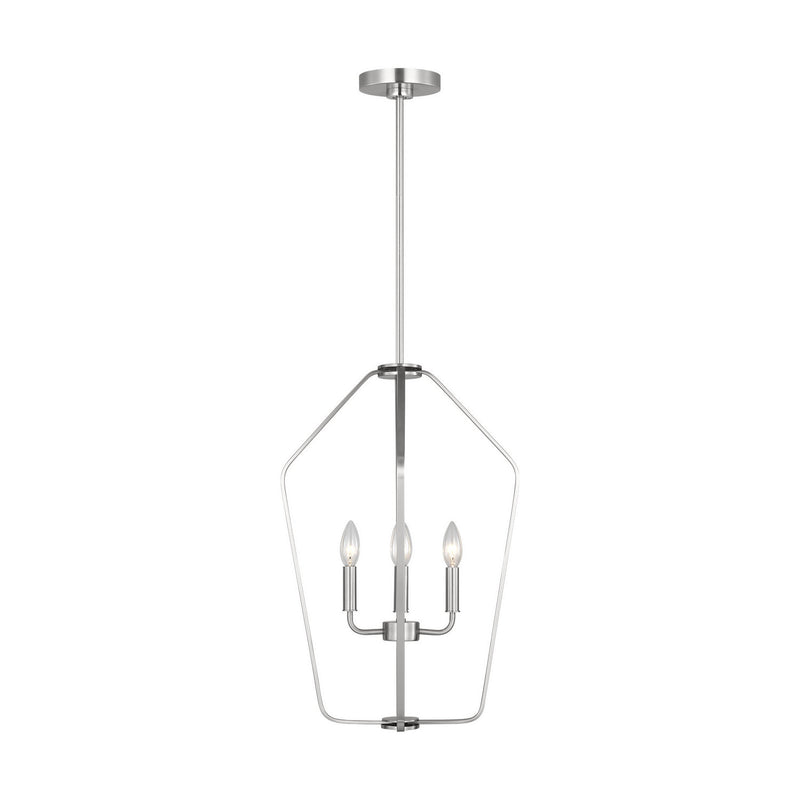 Four Light Chandelier<br /><span style="color:#4AB0CE;">Entrega: 4-10 dias en USA</span><br /><span style="color:#4AB0CE;font-size:60%;">PREGUNTE POR ENTREGA EN PANAMA</span><br />Collection: Kennan<br />Finish: Brushed Nickel