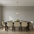 Generation Lighting - GLC1274BS - Four Light Chandelier - Kennan - Brushed Nickel