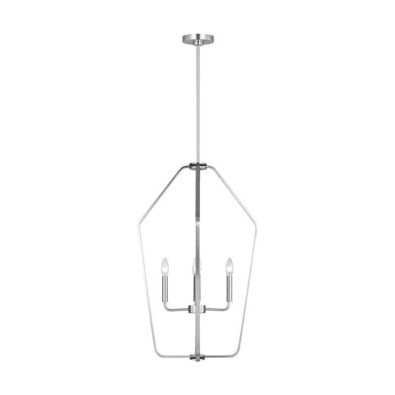 Four Light Chandelier<br /><span style="color:#4AB0CE;">Entrega: 2-3 semanas en USA</span><br /><span style="color:#4AB0CE;font-size:60%;">PREGUNTE POR ENTREGA EN PANAMA</span><br />Collection: Kennan<br />Finish: Brushed Nickel