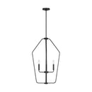Four Light Chandelier<br /><span style="color:#4AB0CE;">Entrega: 4-10 dias en USA</span><br /><span style="color:#4AB0CE;font-size:60%;">PREGUNTE POR ENTREGA EN PANAMA</span><br />Collection: Kennan<br />Finish: Midnight Black