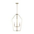 Four Light Chandelier<br /><span style="color:#4AB0CE;">Entrega: 4-10 dias en USA</span><br /><span style="color:#4AB0CE;font-size:60%;">PREGUNTE POR ENTREGA EN PANAMA</span><br />Collection: Kennan<br />Finish: Satin Brass