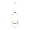 Four Light Chandelier<br /><span style="color:#4AB0CE;">Entrega: 4-10 dias en USA</span><br /><span style="color:#4AB0CE;font-size:60%;">PREGUNTE POR ENTREGA EN PANAMA</span><br />Collection: Kennan<br />Finish: Satin Brass