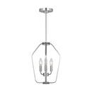 Three Light Chandelier<br /><span style="color:#4AB0CE;">Entrega: 4-10 dias en USA</span><br /><span style="color:#4AB0CE;font-size:60%;">PREGUNTE POR ENTREGA EN PANAMA</span><br />Collection: Kennan<br />Finish: Brushed Nickel