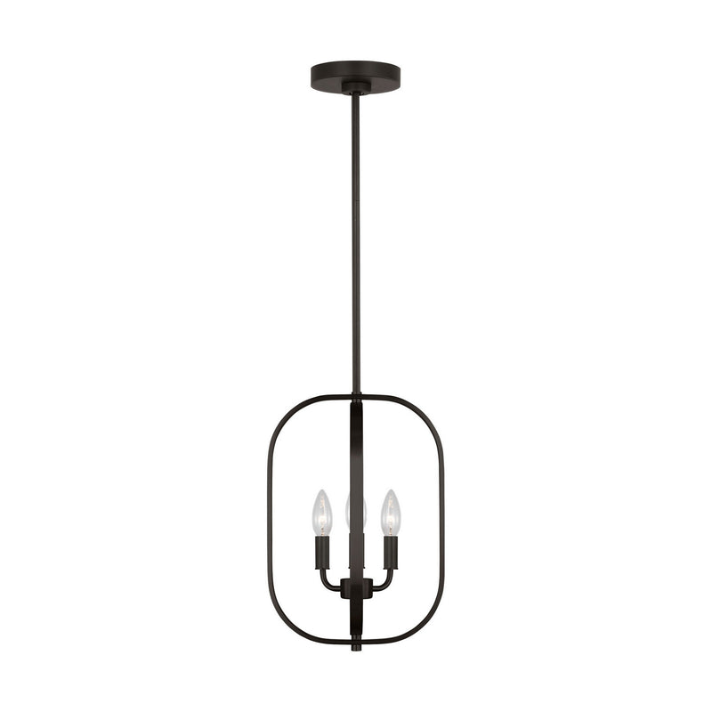 Three Light Chandelier<br /><span style="color:#4AB0CE;">Entrega: 4-10 dias en USA</span><br /><span style="color:#4AB0CE;font-size:60%;">PREGUNTE POR ENTREGA EN PANAMA</span><br />Collection: Loretto<br />Finish: Midnight Black