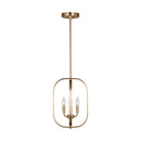 Three Light Chandelier<br /><span style="color:#4AB0CE;">Entrega: 4-10 dias en USA</span><br /><span style="color:#4AB0CE;font-size:60%;">PREGUNTE POR ENTREGA EN PANAMA</span><br />Collection: Loretto<br />Finish: Satin Brass