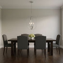 Generation Lighting - GLC1304BS - Four Light Chandelier - Loretto - Brushed Nickel