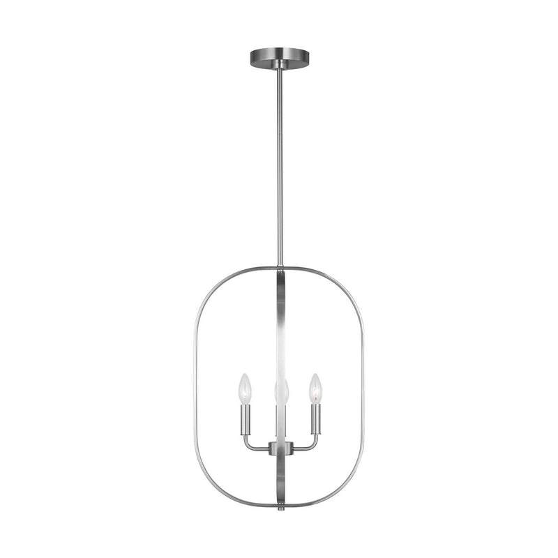 Four Light Chandelier<br /><span style="color:#4AB0CE;">Entrega: 2-3 semanas en USA</span><br /><span style="color:#4AB0CE;font-size:60%;">PREGUNTE POR ENTREGA EN PANAMA</span><br />Collection: Loretto<br />Finish: Brushed Nickel