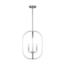 Four Light Chandelier<br /><span style="color:#4AB0CE;">Entrega: 4-10 dias en USA</span><br /><span style="color:#4AB0CE;font-size:60%;">PREGUNTE POR ENTREGA EN PANAMA</span><br />Collection: Loretto<br />Finish: Brushed Nickel