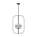 Six Light Chandelier<br /><span style="color:#4AB0CE;">Entrega: 4-10 dias en USA</span><br /><span style="color:#4AB0CE;font-size:60%;">PREGUNTE POR ENTREGA EN PANAMA</span><br />Collection: Loretto<br />Finish: Midnight Black