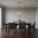 Generation Lighting - GLC1316SB - Six Light Chandelier - Loretto - Satin Brass