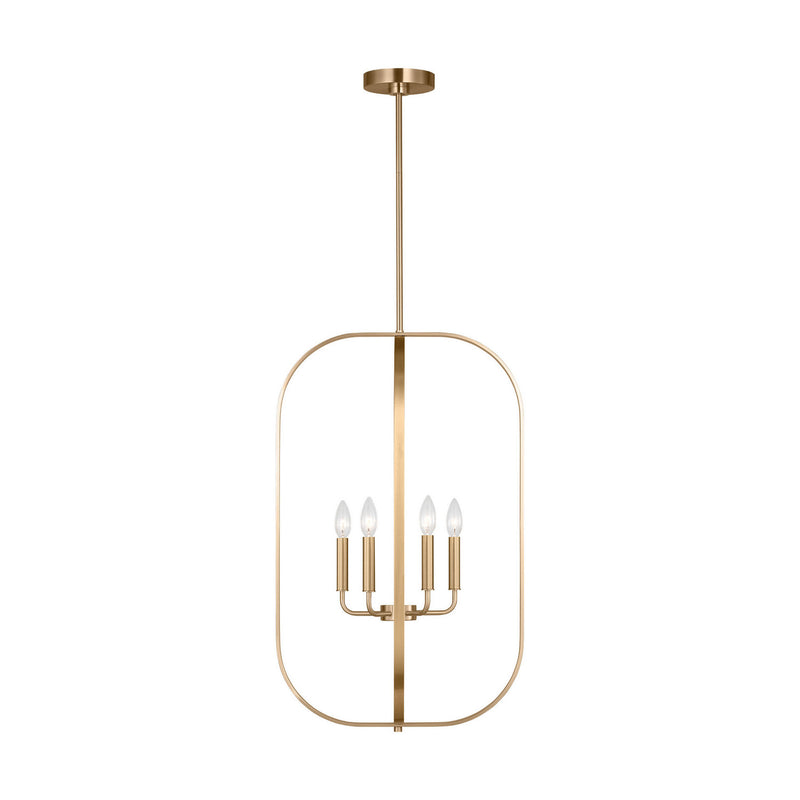 Six Light Chandelier<br /><span style="color:#4AB0CE;">Entrega: 4-10 dias en USA</span><br /><span style="color:#4AB0CE;font-size:60%;">PREGUNTE POR ENTREGA EN PANAMA</span><br />Collection: Loretto<br />Finish: Satin Brass