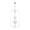 Nine Light Chandelier<br /><span style="color:#4AB0CE;">Entrega: 4-10 dias en USA</span><br /><span style="color:#4AB0CE;font-size:60%;">PREGUNTE POR ENTREGA EN PANAMA</span><br />Collection: Loretto<br />Finish: Brushed Nickel