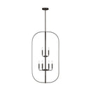 Nine Light Chandelier<br /><span style="color:#4AB0CE;">Entrega: 4-10 dias en USA</span><br /><span style="color:#4AB0CE;font-size:60%;">PREGUNTE POR ENTREGA EN PANAMA</span><br />Collection: Loretto<br />Finish: Midnight Black