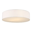 Flush Mount<br /><span style="color:#4AB0CE;">Entrega: 4-10 dias en USA</span><br /><span style="color:#4AB0CE;font-size:60%;">PREGUNTE POR ENTREGA EN PANAMA</span><br />Collection: Larson<br />Finish: Matte White