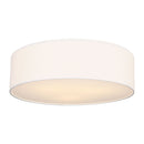 Flush Mount<br /><span style="color:#4AB0CE;">Entrega: 6-7 semanas en USA</span><br /><span style="color:#4AB0CE;font-size:60%;">PREGUNTE POR ENTREGA EN PANAMA</span><br />Collection: Larson<br />Finish: Matte White
