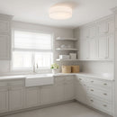 Generation Lighting - GLF1023MWT - Flush Mount - Larson - Matte White
