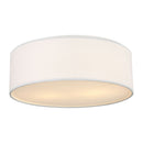 Flush Mount<br /><span style="color:#4AB0CE;">Entrega: 4-5 semanas en USA</span><br /><span style="color:#4AB0CE;font-size:60%;">PREGUNTE POR ENTREGA EN PANAMA</span><br />Collection: Larson<br />Finish: Matte White