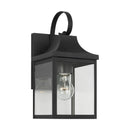 One Light Lantern<br /><span style="color:#4AB0CE;">Entrega: 4-10 dias en USA</span><br /><span style="color:#4AB0CE;font-size:60%;">PREGUNTE POR ENTREGA EN PANAMA</span><br />Collection: Saybrook<br />Finish: Textured Black