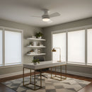 Visual Comfort Fan - 3IKHR32RZWD - 32" Ceiling Fan - Ikon 32 Hugger LED - Matte White