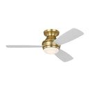 44" Ceiling Fan<br /><span style="color:#4AB0CE;">Entrega: 4-10 dias en USA</span><br /><span style="color:#4AB0CE;font-size:60%;">PREGUNTE POR ENTREGA EN PANAMA</span><br />Collection: Ikon 44 Hugger LED<br />Finish: Burnished Brass