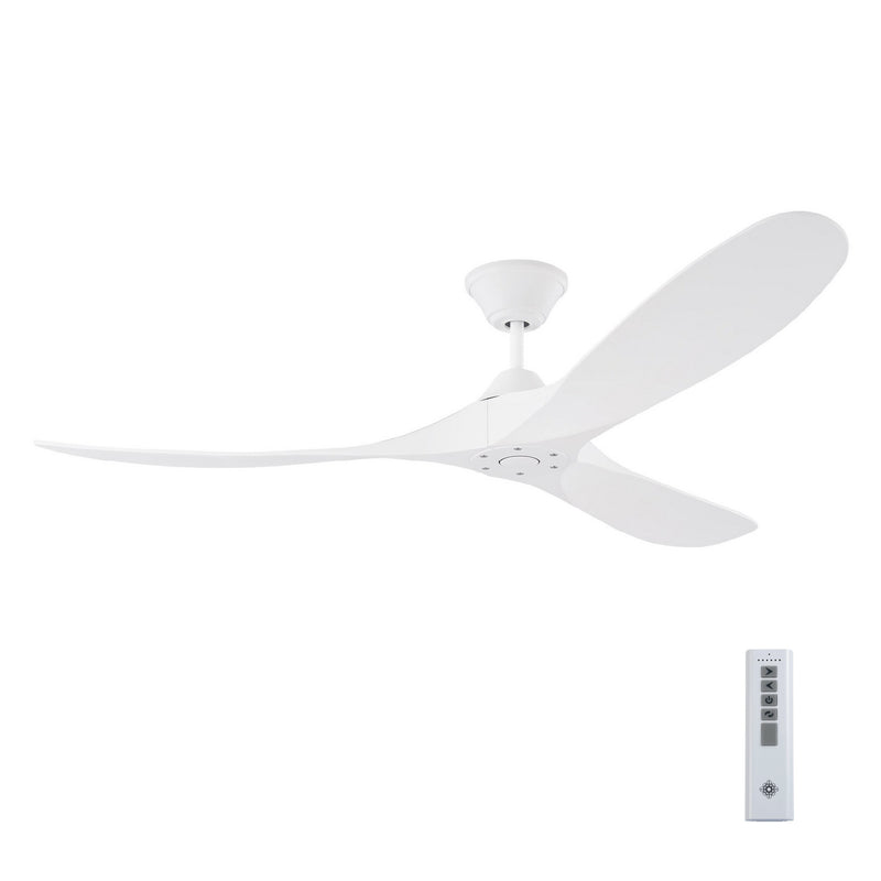 Visual Comfort Fan - 3MGMR60RZW-V2 - 60" Ceiling Fan - Maverick Coastal 60 - Matte White