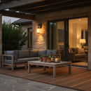 Generation Lighting - GLO1071TXB - One Light Outdoor Wall Lantern - Ronde - Textured Black