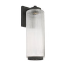 One Light Outdoor Wall Lantern<br /><span style="color:#4AB0CE;">Entrega: 4-10 dias en USA</span><br /><span style="color:#4AB0CE;font-size:60%;">PREGUNTE POR ENTREGA EN PANAMA</span><br />Collection: Ronde<br />Finish: Textured Black