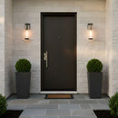 Generation Lighting - GLO1081TXB - One Light Outdoor Wall Lantern - Ronde - Textured Black