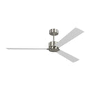 60" Ceiling Fan<br /><span style="color:#4AB0CE;">Entrega: 4-10 dias en USA</span><br /><span style="color:#4AB0CE;font-size:60%;">PREGUNTE POR ENTREGA EN PANAMA</span><br />Collection: Rozzen Smart 60<br />Finish: Brushed Steel